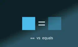 Featured image of post == 和 equals 的区别